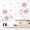 Novo FX-C288 chinês estilo Lotus em relevo Ano após ano Sala de estar quarto corredor casa adesivos de parede decorativos