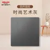 Enchufe de Interruptor Delixi Panel Grande Sin Marco Interruptor Individual Doméstico Enchufe de Cinco Orificios Interruptor de Pared Gris Venta al por Mayor