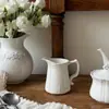Lolita francesa relieve cerámica vajilla plato de cerámica taza de café platillo cuenco de cerámica plato hondo plato ovalado plato de postre