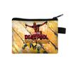 Novo de Fábrica Porta-Moedas Deadpool e Wolverine Animação Poliéster Portátil Bolsa para Cartões Moda Bolsa de Armazenamento Atacado