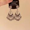 Cena de celebridades ~ Pendientes de borlas de circonitas súper llamativos de otoño e invierno para mujer, elegantes pendientes de moda de alta gama, joyas exageradas para las orejas