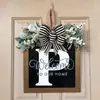 Nuevo Producto Transfronterizo 26 Letras Inglesas Personalizado Decoración Puerta Principal Arreglo Colgante para Puerta Accesorios Adornos Artesanales de Madera