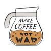 Broches Coleção Série Café Transfronteiriço Inglês Europeu e Americano Terno Insígnia de Metal Acessórios de Vestuário Combina com Tudo Bebida Chá com Leite