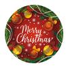 Festa Temática de Natal Utensílios de Mesa Decoração Infantil Suprimentos Pratos de Papel Descartáveis Copos de Papel Guardanapos de Papel Talheres Garfos e Colheres Utensílios de Mesa
