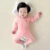 Ropa para Bebé Pijamas de Otoño para Prevenir Resfriados Conjunto de Ropa de Otoño para Bebé de 1 Año Categoría de Terciopelo Alemán a Pantalones de Otoño de Cintura Alta con Protección para el Vientre