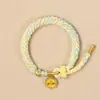Pulsera de Cuerda Tejida a Mano de Colores Estilo Nuevo, Cinco Vías de la Riqueza, Cuerda Tejida a Mano Estilo Chino, Nudo de Maíz, Regalo de Año Zodiacal