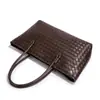 Bolsa Tecida com Padrão Transfronteiriço para Mulheres 2026 Nova Moda Bolsa Tote de Grande Capacidade Casual Retrô para o Dia a Dia Bolsa de Ombro de Mão