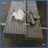 Bastidor de Malla de Alambre Tipo Peine Perforado de Acero Inoxidable, Bandeja Tipo Bandeja Galvanizada en Caliente Estilo Europeo Perforada por Láser Multi-Agujero Disipación de Calor Canaleta para Cables