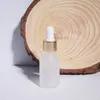 Stock Listo de Fábrica al por Mayor Botellas Gotero Esmeriladas de 15 ml Botellas Dispensadoras de Muestras Cosméticas Botellas Gotero Botellas para Aceites Esenciales Botellas de Vidrio