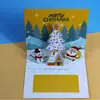 Cartão de Boas Festas de Natal, Cartão Estéreo Cartoon de Alta Qualidade, Bênção de Feriado, Cartão de Agradecimento, Presente DIY Feito à Mão