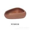 Balanza de Café Platillo para Granos Nuevo Madera de Nogal Bandejas para Granos de Café Platillo para Pesar Granos de Café Plato de Exhibición de Muestras Grano de Café