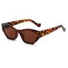 Nuevas gafas de sol de moda europeas y americanas con múltiples bordes estilo ojo de gato, versátiles y coloridas, para mujer, color frutal, gafas de alta resistencia para cruzar fronteras
