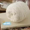 Bufanda de Hilo Nublado Hecha a Mano DIY Tejido con Agujas de Tejer Calentador de Cuello Cálido Otoño e Invierno Regalo Bola de Hilo Súper Suave