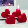 Velas Perfumadas en Forma de Corazón al por Mayor para el Hogar Hechas a Mano de Alta Gama Recuerdos de San Valentín Boda Velas Perfumadas en Forma de Corazón