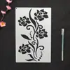 15 Piezas de Plantillas de Teñido con Cera Floral Batik Estilo B Ropa Miao Tintes Vegetales Materiales para Manualidades Moldes