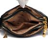 Bolsa Transversal de Couro Macio com Diamantes da Moda Transfronteiriça Bolsa de Ombro Feminina Nova Retrô Simples Multicamadas de Grande Capacidade Bolsa de Mãe