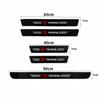 Amazon AliExpress protección de umbral de coche de cuero cross-border tira protectora decoración de pegatina protectora de pedal patrón de fibra de carbono