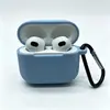 Capa Protetora Apple AirPods 3ª Geração Silicone Capa Protetora Case para Fone de Ouvido Sem Fio Case Líquido Peça Única