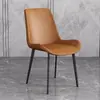 Silla de Comedor Silla Celebridad de Internet Silla de Comedor de Lujo Ligero Italiano Silla Minimalista Moderna Silla de Hotel Restaurante de Gama Alta Silla de Negociación Silla con Respaldo