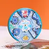 Imán de nevera de plato giratorio de ciudad, pegatina magnética, recuerdo cultural y creativo, regalo de atracción turística de moda, regalo giratorio personalizado de atracción turística