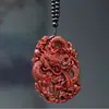 Pingente Pixiu de Pau-Rosa, Brinquedo de Madeira, Artesanato, Ornamento de Mão, Trazendo Riqueza e Prosperidade