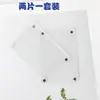 Marco de fotos magnético acrílico exclusivo transfronterizo para refrigerador, en blanco para personalizar con tu propio diseño, regalos creativos DIY