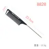Peine de Fibra de Carbono, Antiestático, Peine Profesional para Peluquería, Peine Plano Resistente a Altas Temperaturas, Peine Plano para Cortar el Cabello, Peine para Peinar el Cabello con Cola Puntiaguda, Mayoreo