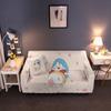 Cross-border Supply Cute Japanese Cartoon Cat All-inclusive Capa de sofá elástica All-match Capa protetora Preguiçoso Quarto Sala de estar Tapete