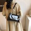 Bolsa Feminina Grande Capacidade 2024 Nova Linda Casual Distinta Bolsa de Ombro Bolsa de Trabalho Texturizada Bolsa de Axila