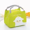 Bolsa Lancheira Estudantil Criativa Desenho Animado Bolsa de Lanche Infantil Bolsa de Lanche Bolsa de Armazenamento Bolsa Térmica de Inverno