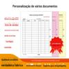 Formulário Personalizado, Pedido Conjunto, Nota de Entrega, Duas Vias, Lista de Vendas de Três Vias, Caderno de Vendas, Documento, Contrato de Aluguel de Livros