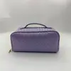 Bolsa de Maquiagem Tecida Portátil da Moda com Grande Capacidade, Aparência Estilosa, Bolsa de Mão Impermeável para Viagens ao Ar Livre, Armazenamento Simples