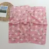 Lenço Quadrado Pequeno de Seda Sintética, Lenço de Cabelo, Lenço Decorativo para Camisa, Listras Geométricas, Lenço de Seda Versátil, Lenço Estampado para Roupas de Trabalho