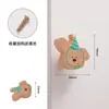 Gancho de Madera de Haya Gatito Oso Nube Gancho sin Clavos Cachorro Lindo Creativo Tirador de Armario