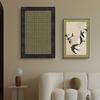 Pintura de arte retro de mediados de la antigüedad, pintura de piso de sala de estar de alta calidad, decoración de tocador de escritorio, pintura colgante, pintura mural