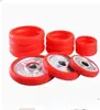 Cubiertas para Mancuernas para Hombres, Cubiertas Protectoras de Silicona para Mancuernas, Cubiertas Antideslizantes para Protección del Piso, Cubiertas de Goma para Mancuernas de Fitness York