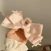 Princesa a la fuga Dulce Lazo de Satén Pinza de Agarre Elegante Clip de Agarre para el Cabello Clip para la Cabeza Clip para el Cabello Clip de Tiburón Accesorios para el Cabello
