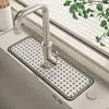 Tapete para Torneira Macio de Terra de Diatomáceas Banheiro Absorvente Secagem Rápida Tapete Bancada de Pia de Banheiro Cozinha Tapete para Vaso Sanitário