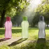 Copo de Água Esportivo Simples de Comércio Exterior Portátil Mais Vendido Cor Sólida Transparente Cor Sólida Copo Espacial Copo de Plástico