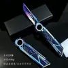 Remodelar Nueva Temporada Skin de Cuchillo Aleación de Zinc Modelo de Arma Delta Periférico de Juego Sin Filo Giratorio Plegable
