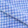 Tecido xadrez pequeno bicolor com estampa de pelo de coelho, tecido de veludo com estampa xadrez de pelo de coelho, material para roupas, brinquedos, roupas infantis, sapatos e chapéus
