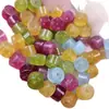 Cuentas de Jade Cortadas Rectas Color Aguamarina, Cuentas de Ábaco, Cuentas de Jade Sueltas, Amarillo Aceite de Pollo, Rojo Rosa, Verde Fruta Cuentas Espaciadoras, Cuentas para Joyería