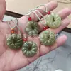 Atacado de fábrica pingente de cabaça de jade afegão jade branco pingente de feijão de jade anel com pingente de flor azul antigo pingente de jade sem cartão