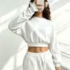 Top de manga larga con cuello redondo ajustado para mujer, estilo 'hot girl', transfronterizo 2026, versátil, para ir al trabajo, top corto al por mayor