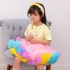Saia de Coelho de Inverno Saia de Gaze Infantil Saia de Princesa Saia Plissada Vestido Tutu para Meninas Saia Fofa Infantil Meninas