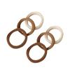 Cuerda para Cabeza Sin Costuras Alta Elástica y Duradera Cuerda para Cabello Estilo Coreano Correa de Cuero Adulto Anillo para Cabello Sin Costuras Cola de Caballo de Mujer Lazo Fuerte Cabeza Cubierta de Cuero