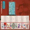 Cuaderno Plegable tipo Acordeón para Acuarela Papel de Algodón 300g Cuaderno de Bocetos de Viaje Plegable Transfronterizo para Estudiantes de Arte Cuaderno de Diario de Textura Fina y Media