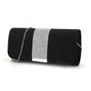 Fabricante de origen comercio electrónico transfronterizo material flash malla de alta calidad diamante bolso bandolera portátil bolso de noche fábrica al por mayor