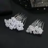 Pasador de Pelo en Forma de U para Novia Pinza para el Cabello Pinza con Pedrería Accesorios para Niña Pasador Peinado Accesorio para el Cabello