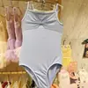 Roupa de Dança Infantil, Traje de Dança Chinesa Estilo Camisola, Roupa Profissional de Ginástica, Roupa de Prática de Balé, Collant de Dança